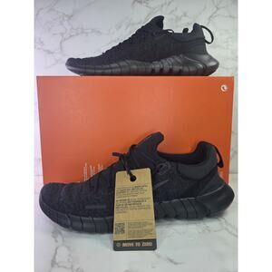 Men Size 13 Nike Free Run 5.0 Black Off Noir CZ1884 004 Running New In Box